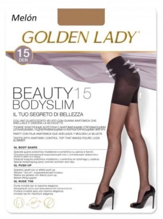 Beauty 15D panty reductor lycra Golden Lady